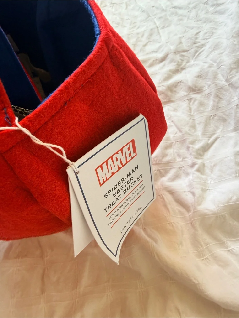 (NWT) Pottery Barn Kids Spider-Man Trick-or-Treat Bag!